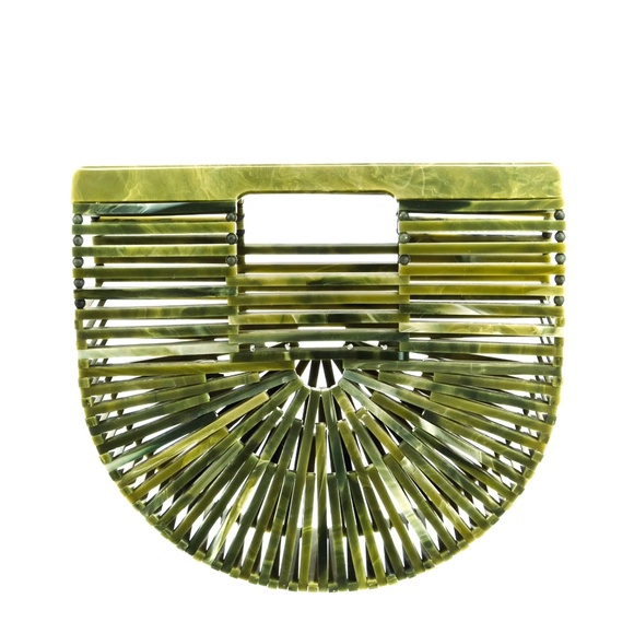 Cult Gaya Mini Jade Green Acrylic Ark Bag - Picture 5 of 9